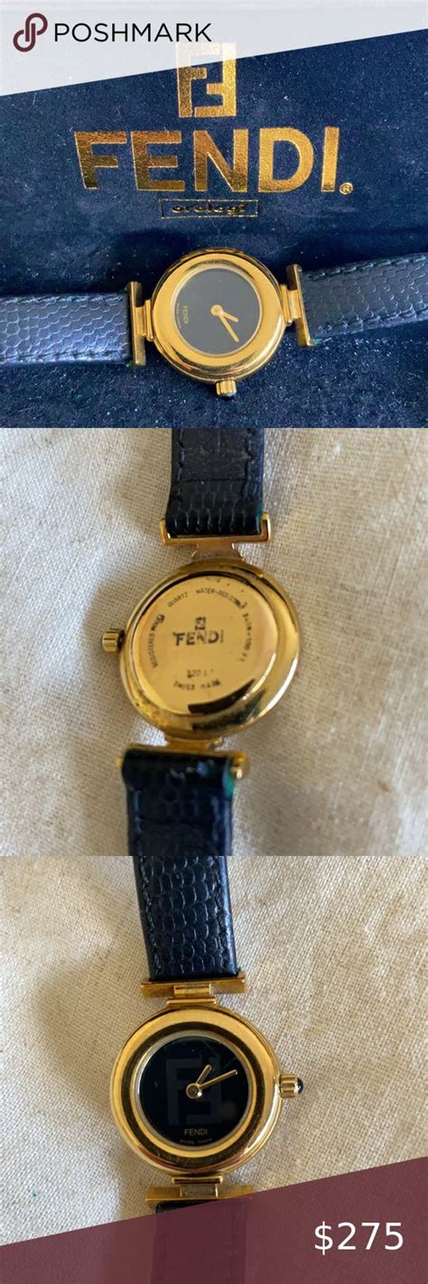 fendi watch from the 1980's|used fendi watches.